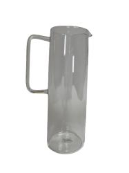  Wasserkrug, Glas, 25x8cm