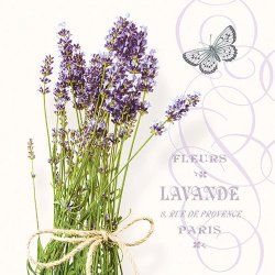  Servietten Bunch Of Lavender 33x33