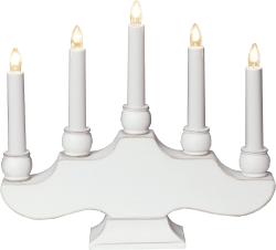 Elektrischer Kerzenhalter HANNA 255-38, weiß
