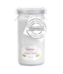 Mini-Jumbo Duftkerze im Weckglas, French Vanilla, 307033