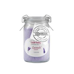 Candle Factory Baby-Jumbo Duftkerze im Weckglas, Lavendel, 308-042