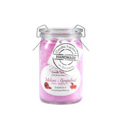 Candle Factory Baby-Jumbo Duftkerze im Weckglas, Melone-Grapefruit, 308-103