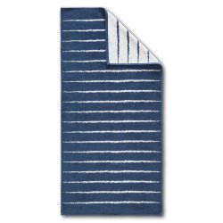 Handtuch BLUE ISLAND Stripe blau, 50x100cm