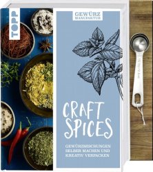 Buch Gewürzmanufaktur Craft Spices. Buch mit Messlöffel-Set