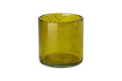 Gift Company Melange, Windlicht, Bubbles, grün, H9,5cm