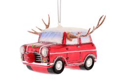 Hänger Auto Rudolf, rot 1040101003