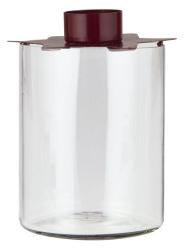 Glas mit Kerzenhalter für Teelicht, Stern, 90100-33