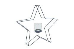 Teelichthalter Stern mit Votivglas XM60717Z
