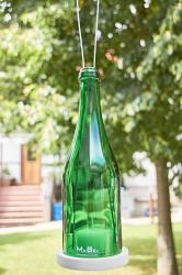 Hänge-Flaschenwindlicht, 1,0l grün