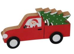 Weihnachtsauto mit Tannenbaum auf der Ladefläche, 530274-000-422
