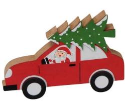 Weihnachtsauto mit Tannenbaum auf dem Dach, 530274-000-422