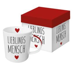 PPD Trend Mug in Geschenkbox Lieblingsmensch, 603205