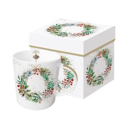 PPD Trend Mug in Geschenkbox Festive Wreath, 604553