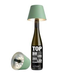 SOMPEX TOP Akku-Flaschenleuchte olivgrün, 78373